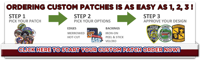Three Steps to Completing a Custom Patch Order