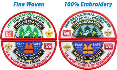 Buy Fine woven Patches | 247Patches.com
